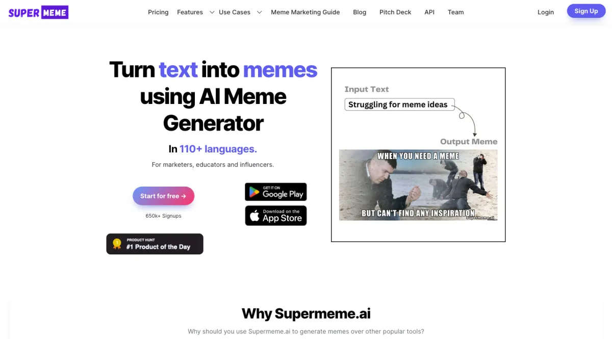 Interface Supermeme : fonctionnalités, prix, alternatives