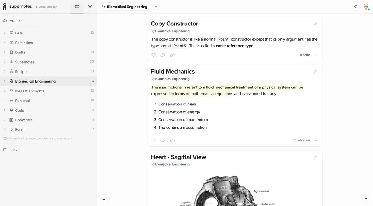 Supernotes: avis sur le logiciel de prise de notes: fonctionnalités, avantages, inconvénients et tarifs
