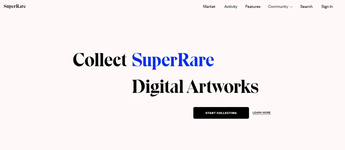 Notre avis sur SuperRare : une plateforme NFT à découvrir