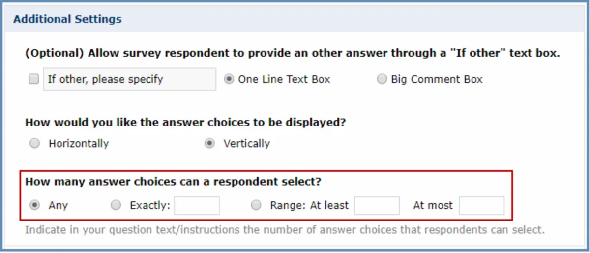 Interface SurveyMethods: image, ergonomie, alternatives Interface SurveyMethods: image, ergonomie, alternatives