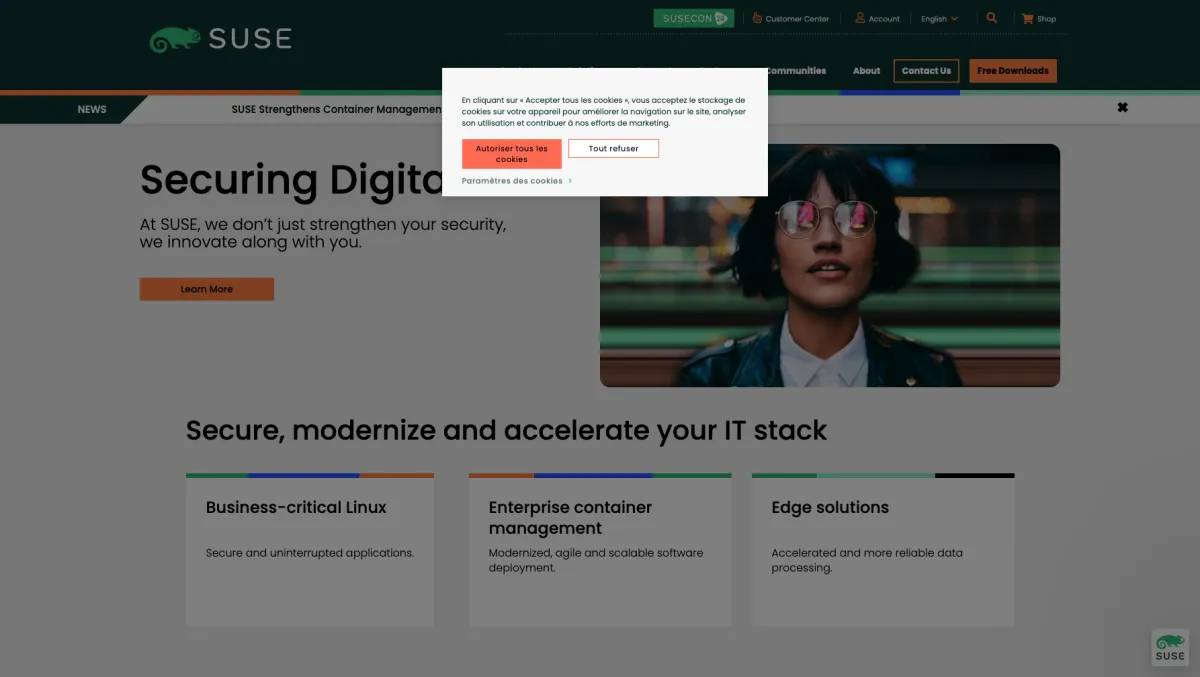 Interface SUSE Openstack Cloud : image, ergonomie, alternatives