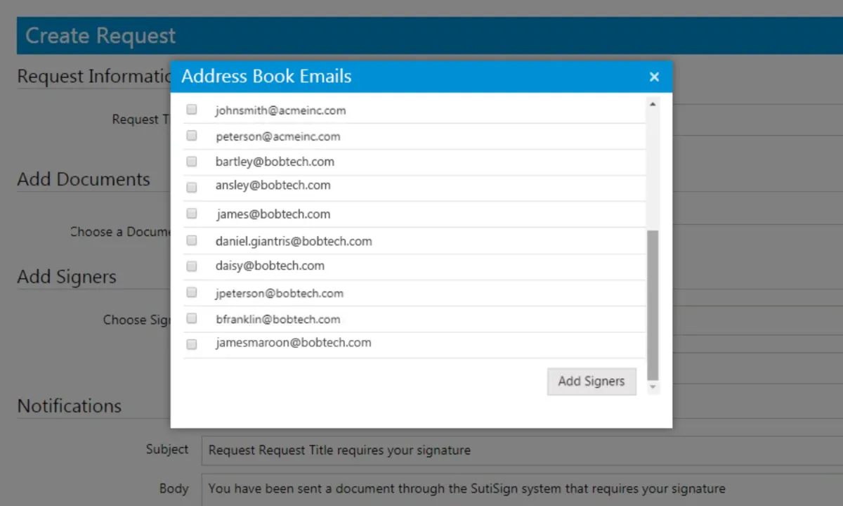 Interface SutiSign: image, ergonomie, alternatives Interface SutiSign: image, ergonomie, alternatives