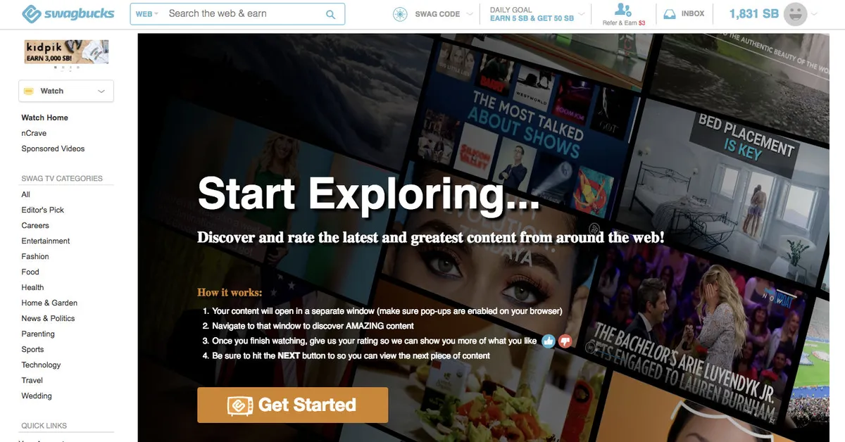 Swagbucks: avis sur le logiciel de fidélisation client: fonctionnalités, avantages, inconvénients et tarifs