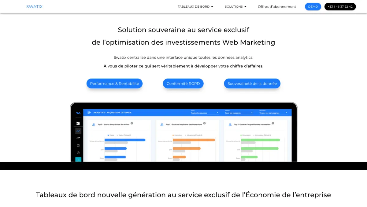 Interface SWATIX : fonctionnalités, prix, alternatives Interface SWATIX : fonctionnalités, prix, alternatives