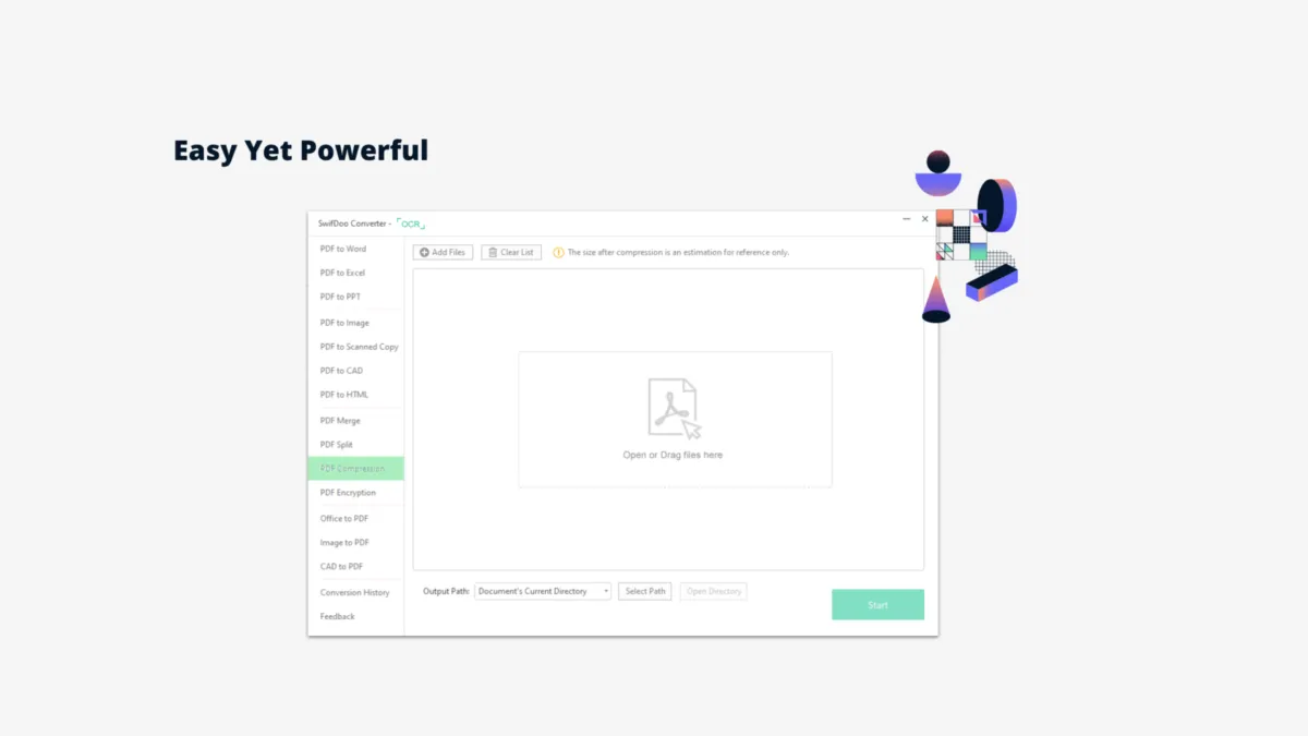 Interface SwifDoo PDF: fonctionnalités, prix, alternatives