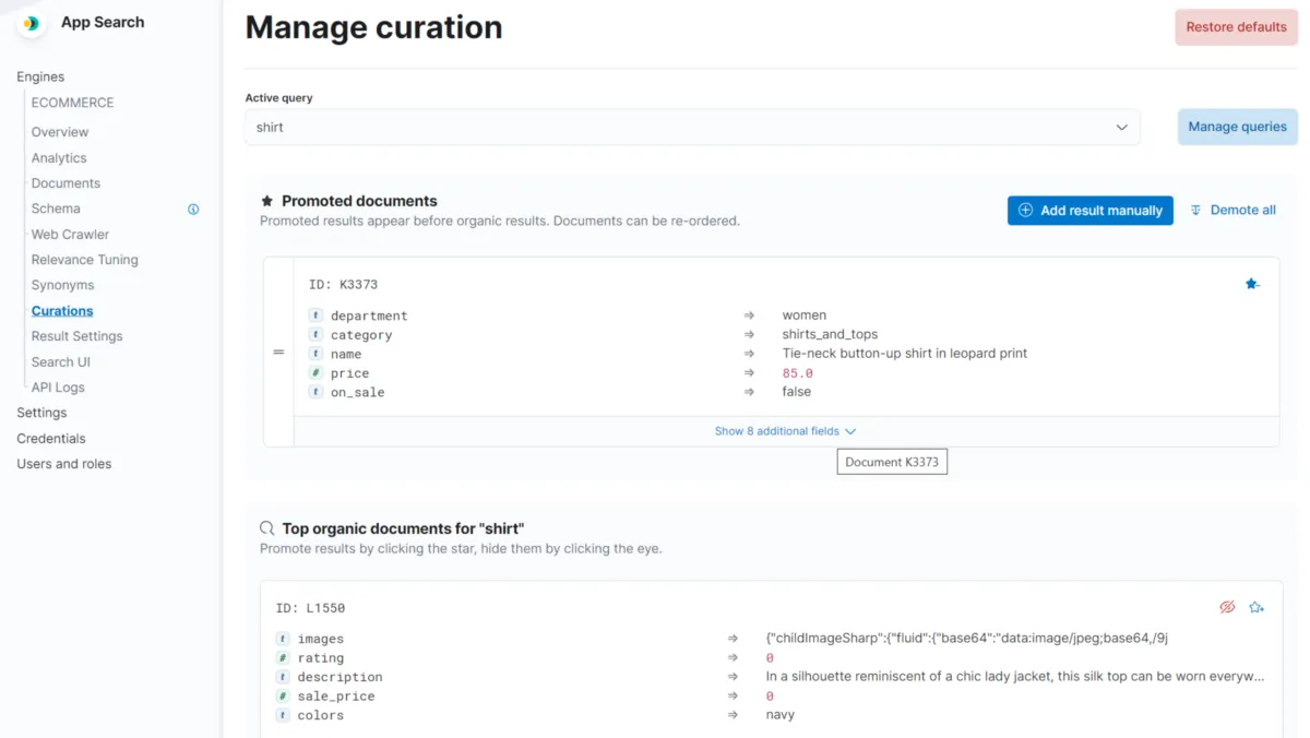 Interface Swiftype: image, ergonomie, alternatives Interface Swiftype: image, ergonomie, alternatives