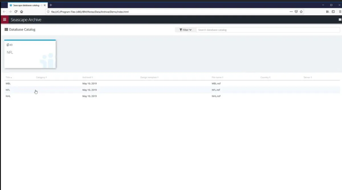 Notre avis sur SWING Seascape for Notes : une plateforme de gestion de données (DMP: data management platforms) à découvrir