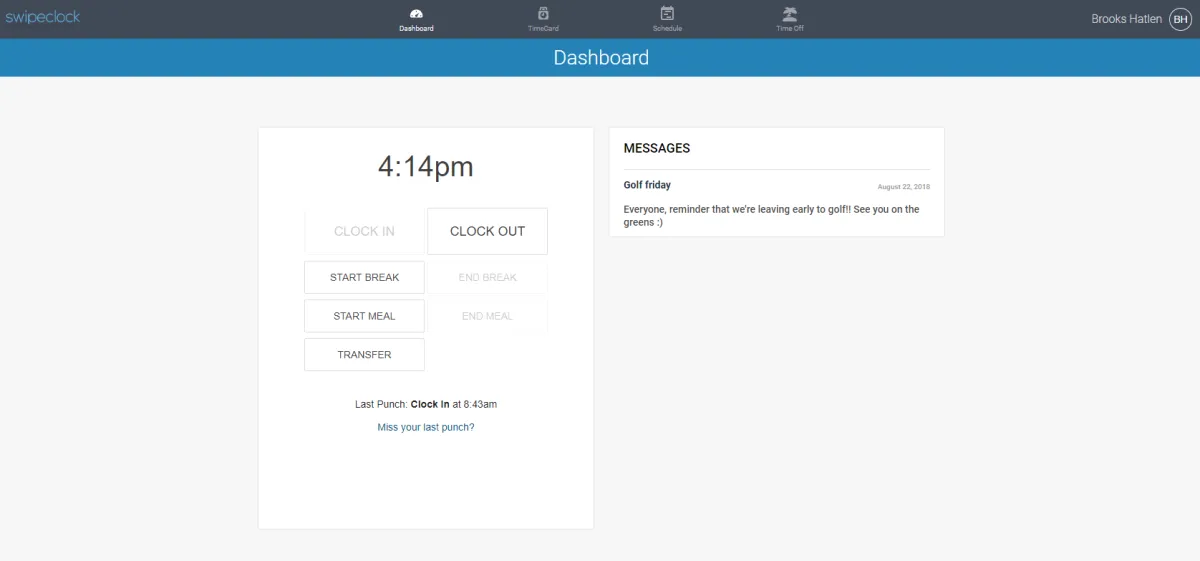 Notre avis sur SwipeClock : un logiciel de gestion des employés à découvrir