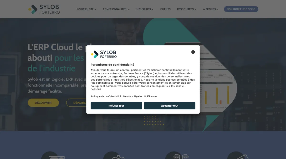 Interface Sylob 9 : image, ergonomie, alternatives