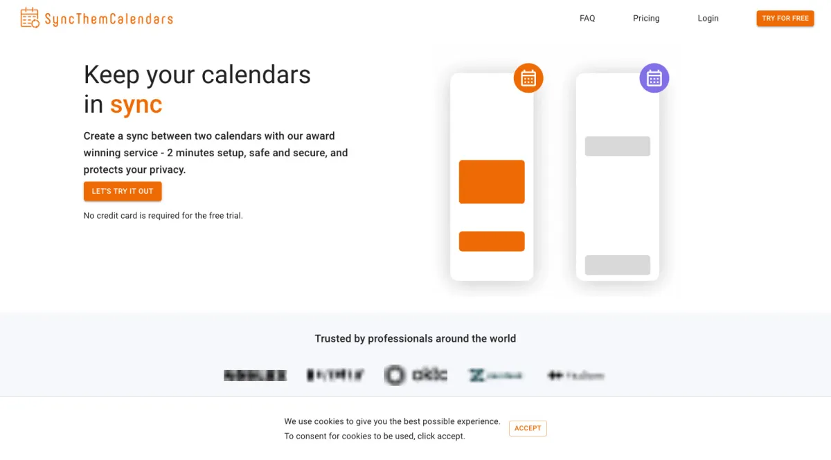 Interface SyncThemCalendars : fonctionnalités, prix, alternatives