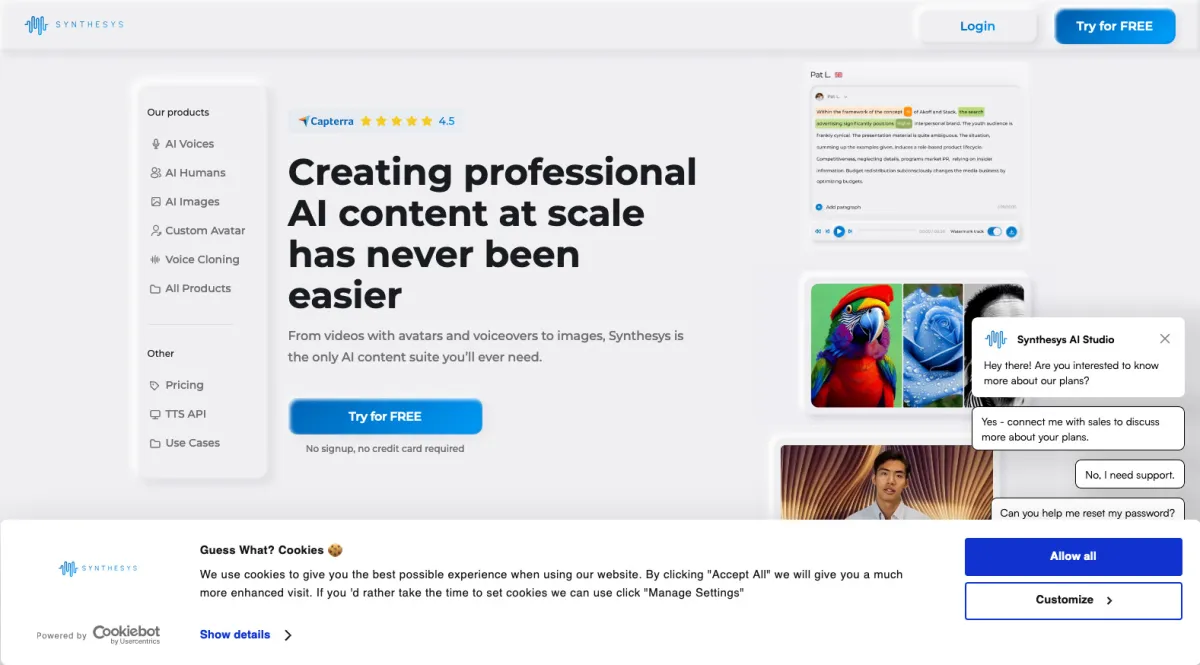 Notre avis sur Synthesys : un logiciel NLP (natural language processing) à découvrir