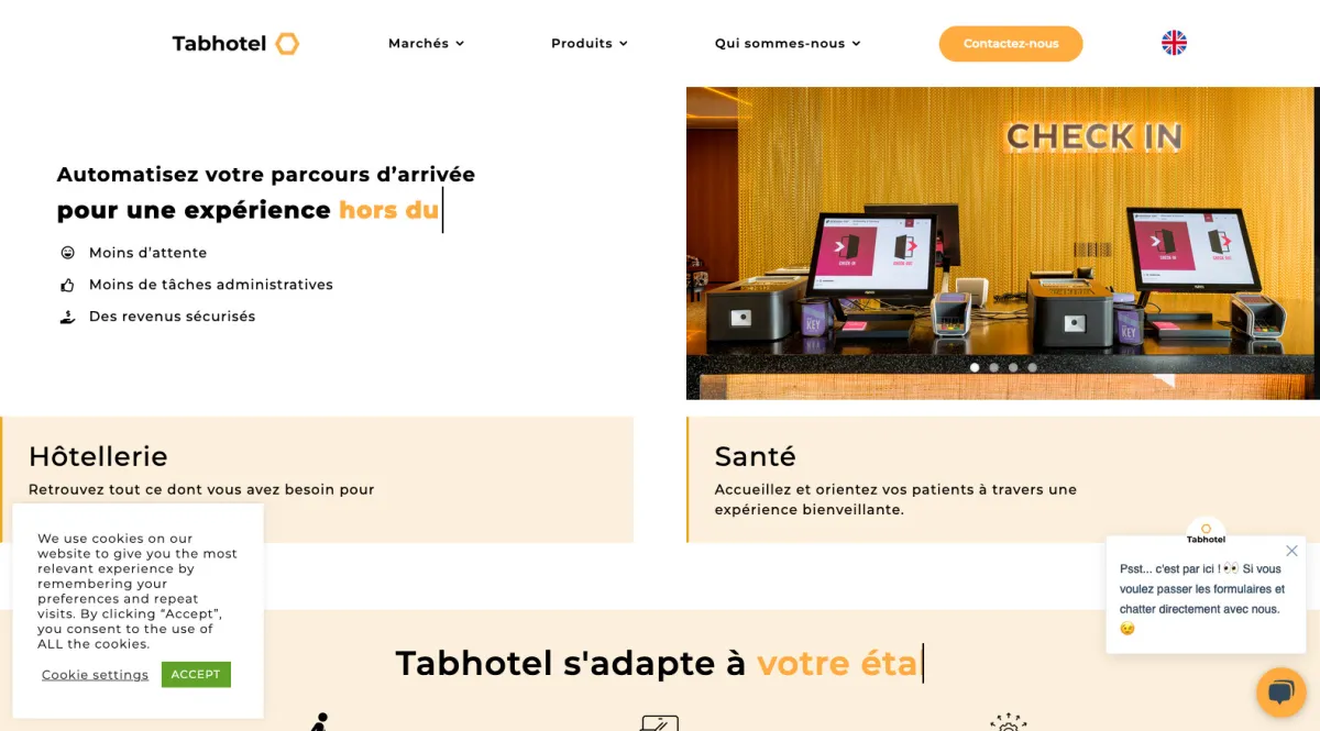 Interface Tabhotel : fonctionnalités, prix, alternatives