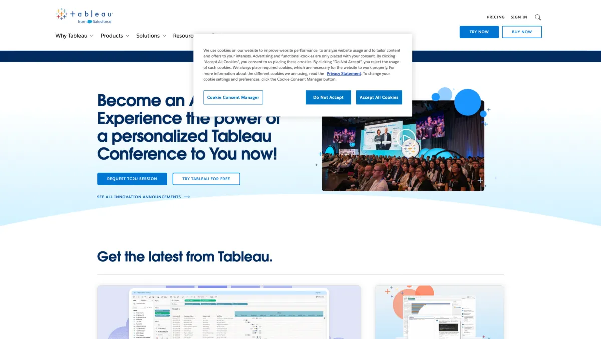Interface Tableau Desktop : fonctionnalités, prix, alternatives