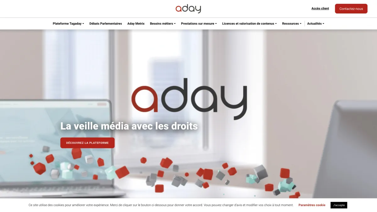 Interface Tagaday : fonctionnalités, prix, alternatives