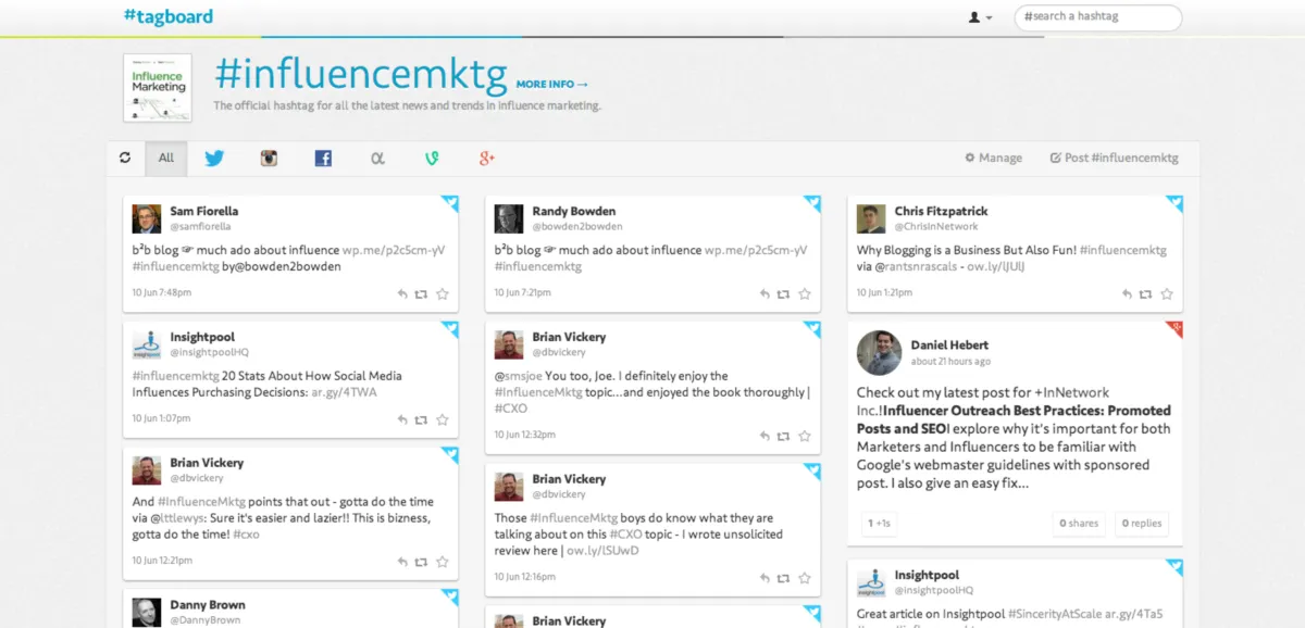 Notre avis sur Tagboard : un logiciel de gestion de réputation à découvrir