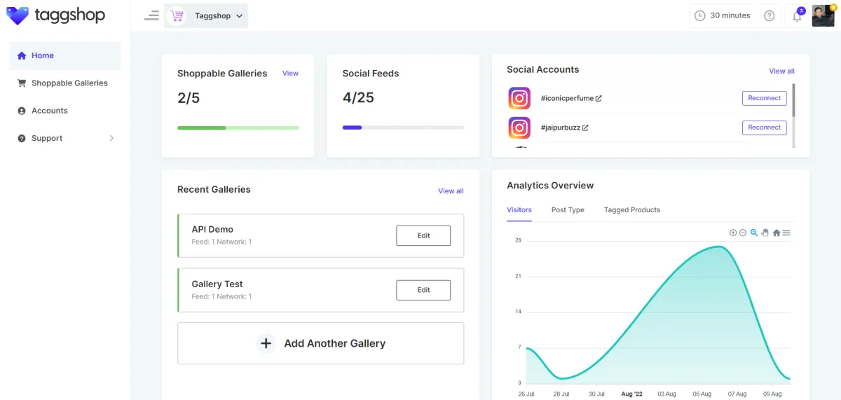 Taggshop: avis sur le logiciel de gestion des réseaux sociaux: fonctionnalités, avantages, inconvénients et tarifs Taggshop: avis sur le logiciel de gestion des réseaux sociaux: fonctionnalités, avantages, inconvénients et tarifs