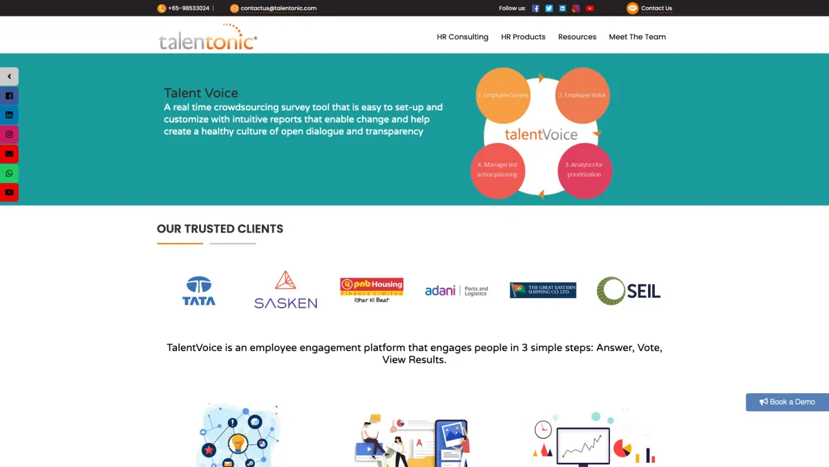 Interface Talent3Sixty : fonctionnalités, prix, alternatives Interface Talent3Sixty : fonctionnalités, prix, alternatives