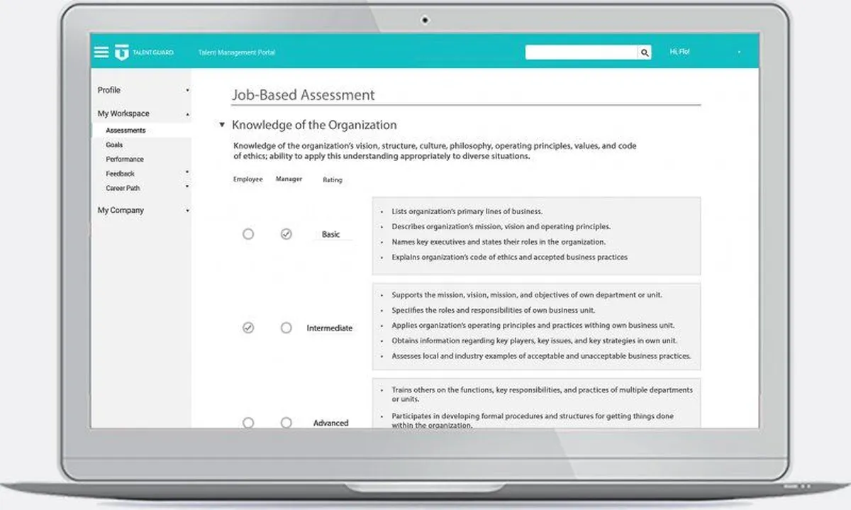 Interface TalentGuard: fonctionnalités, prix, alternatives Interface TalentGuard: fonctionnalités, prix, alternatives