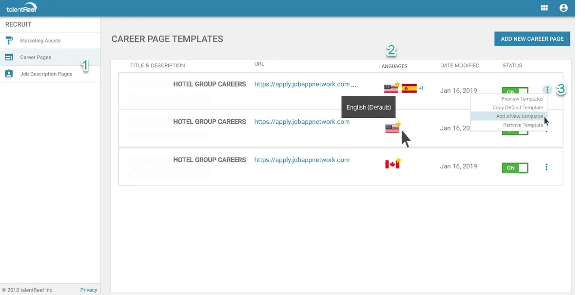 Interface talentReef: fonctionnalités, prix, alternatives Interface talentReef: fonctionnalités, prix, alternatives