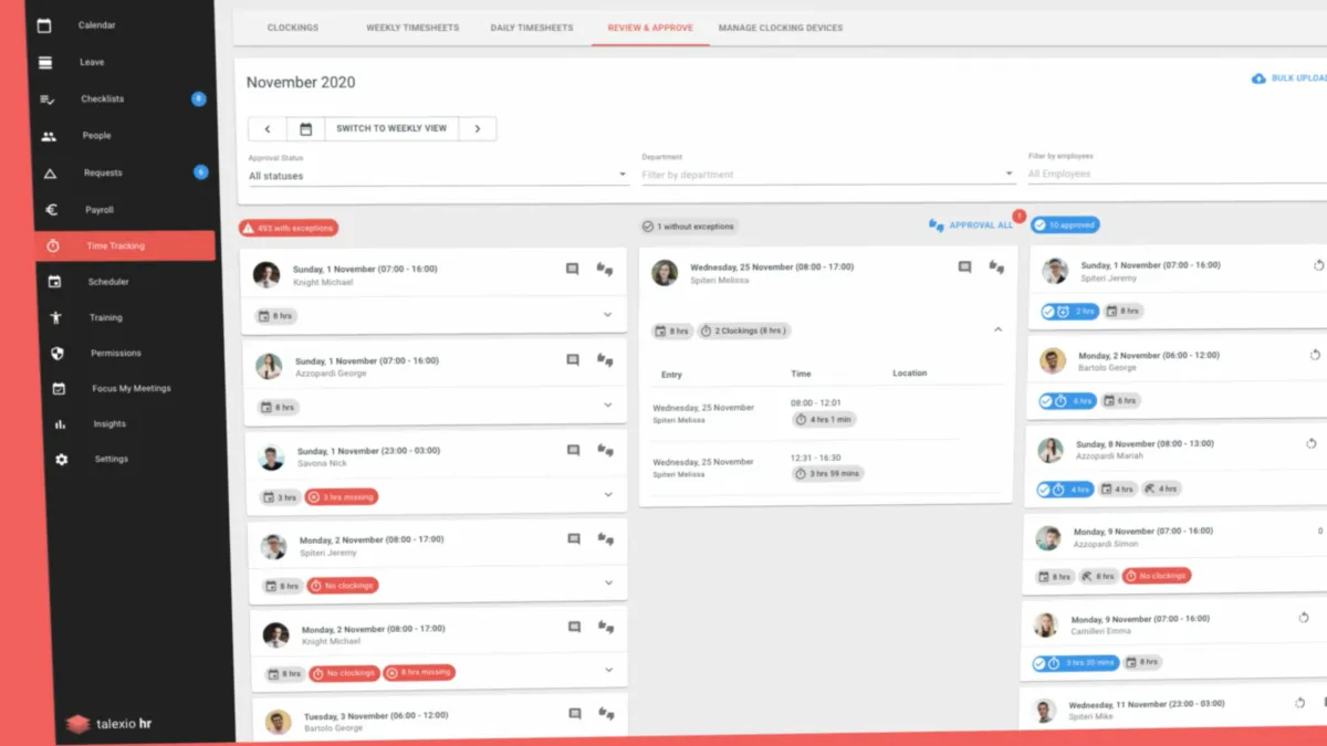 Talexio: avis sur le logiciel RH (gestion des ressources humaines): fonctionnalités, avantages, inconvénients et tarifs Talexio: avis sur le logiciel RH (gestion des ressources humaines): fonctionnalités, avantages, inconvénients et tarifs