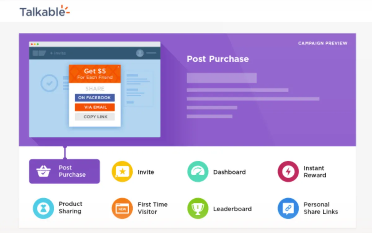 Interface Talkable: image, ergonomie, alternatives