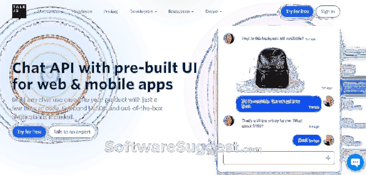Notre avis sur TalkJS : un logiciel de reconnaissance vocale à découvrir