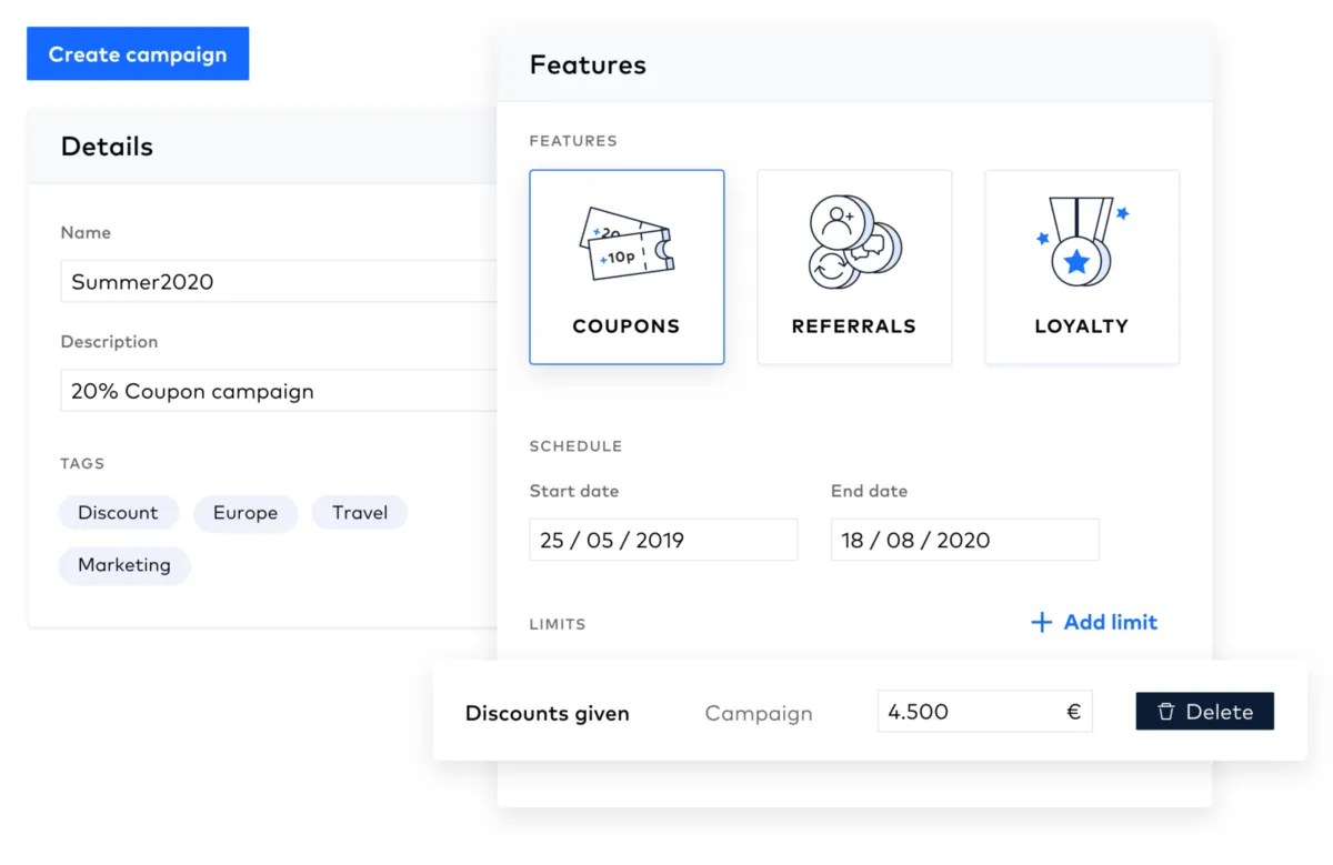 Interface Talon.One: fonctionnalités, prix, alternatives Interface Talon.One: fonctionnalités, prix, alternatives