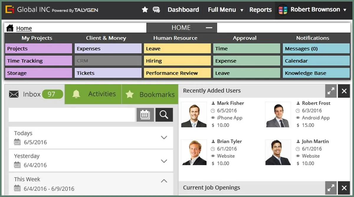 Interface Talygen: image, ergonomie, alternatives Interface Talygen: image, ergonomie, alternatives