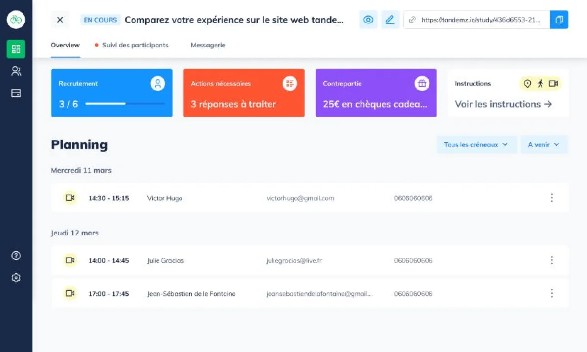 Notre avis sur Tandemz : un logiciel d'étude de marché à découvrir