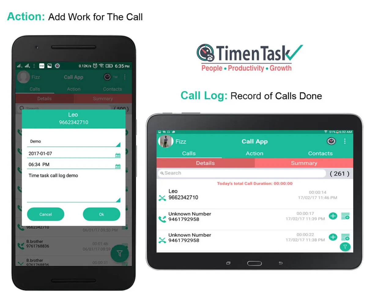 Interface Tasker TimenTask: fonctionnalités, prix, alternatives