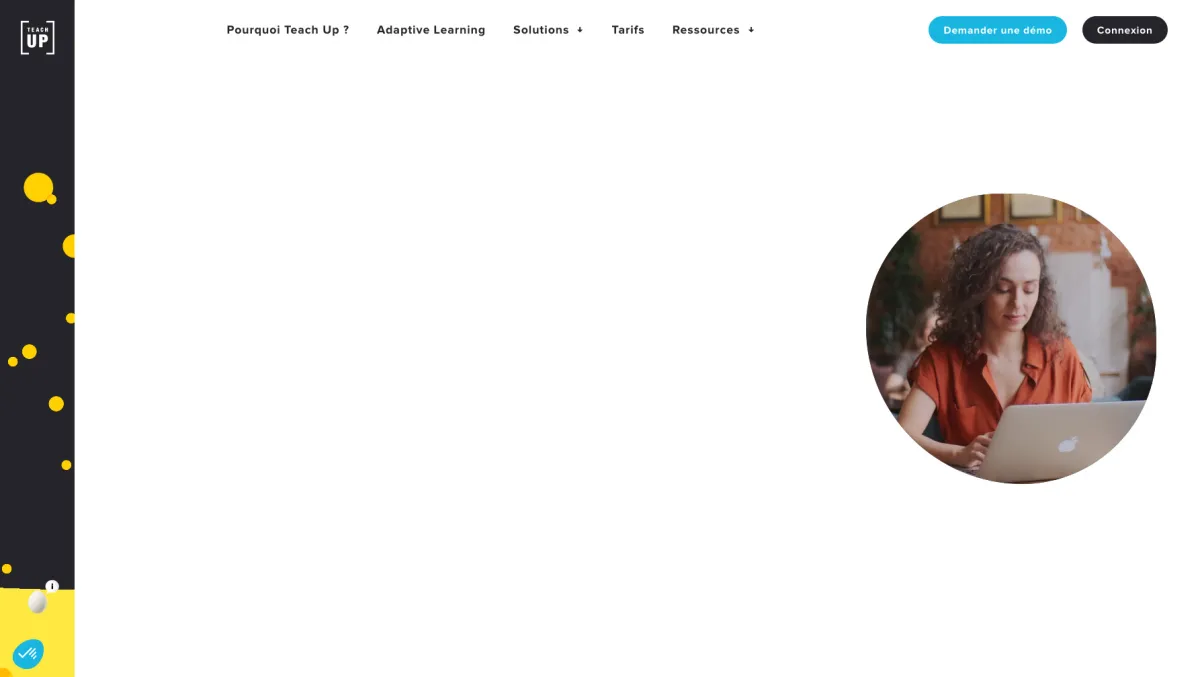 Interface Teach Up : image, ergonomie, alternatives