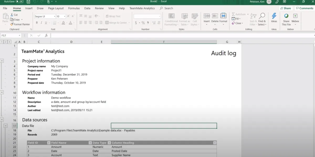 Notre avis sur TeamMate Analytics : un logiciel de visualisation de données (data visualization) à découvrir Notre avis sur TeamMate Analytics : un logiciel de visualisation de données (data visualization) à découvrir