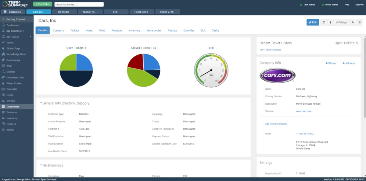 Notre avis sur TeamSupport : un logiciel d'expérience client (CX) à découvrir
