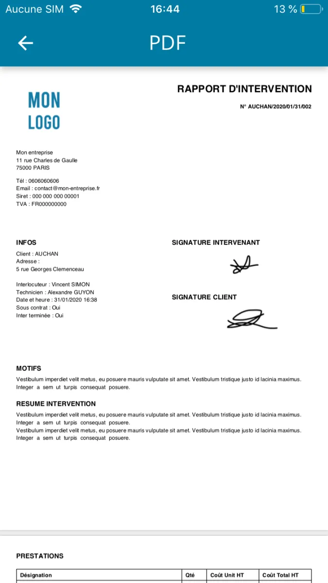 Tech Report: avis sur le logiciel de gestion des interventions et tournées sur le terrain (FSM: field service): fonctionnalités, avantages, inconvénients et tarifs