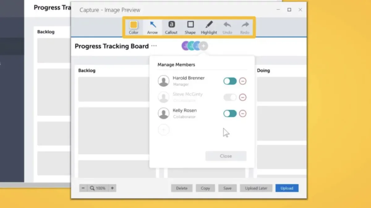 Interface TechSmith Capture: fonctionnalités, prix, alternatives Interface TechSmith Capture: fonctionnalités, prix, alternatives