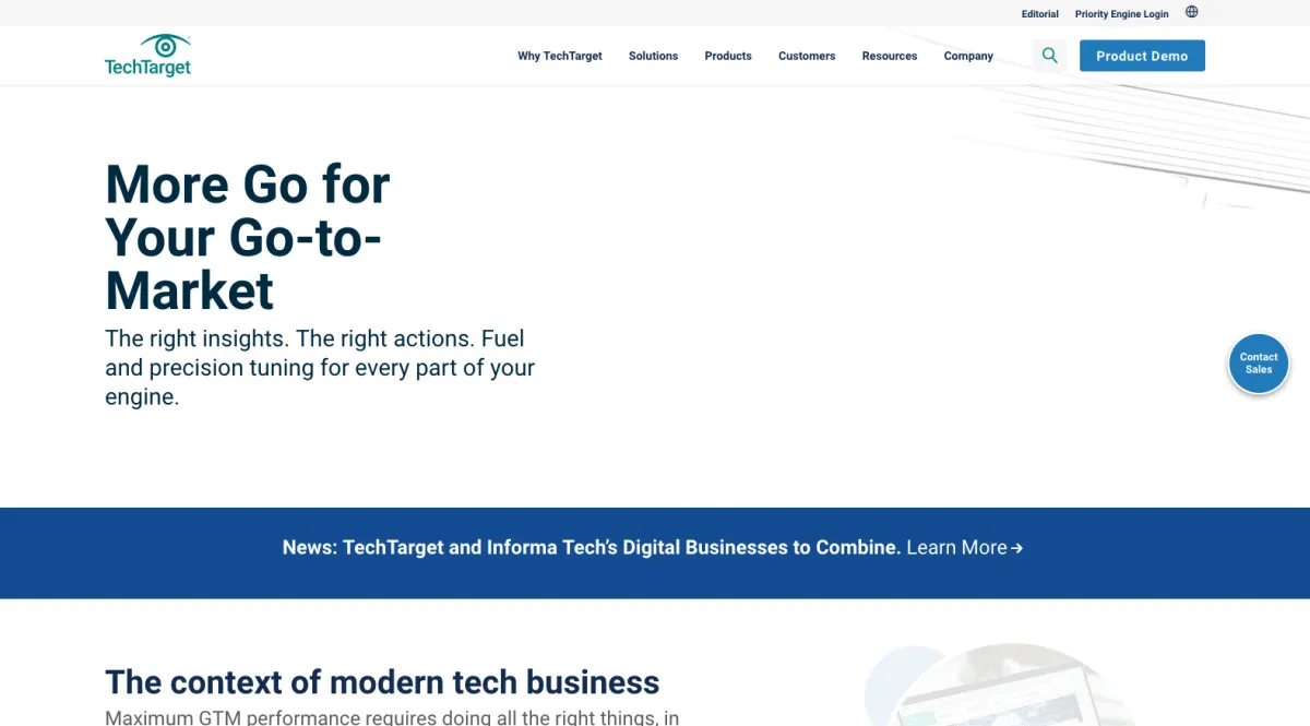 Interface TechTarget : image, ergonomie, alternatives Interface TechTarget : image, ergonomie, alternatives