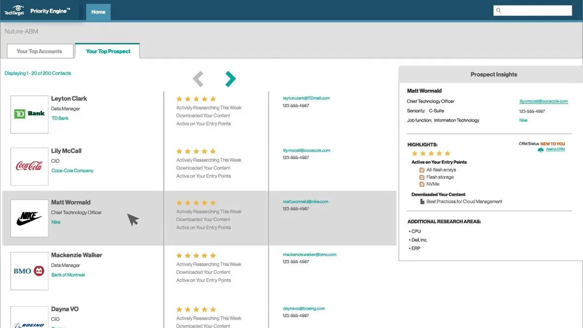 TechTarget: avis sur le logiciel de sales intelligence (intelligence commerciale): fonctionnalités, avantages, inconvénients et tarifs TechTarget: avis sur le logiciel de sales intelligence (intelligence commerciale): fonctionnalités, avantages, inconvénients et tarifs