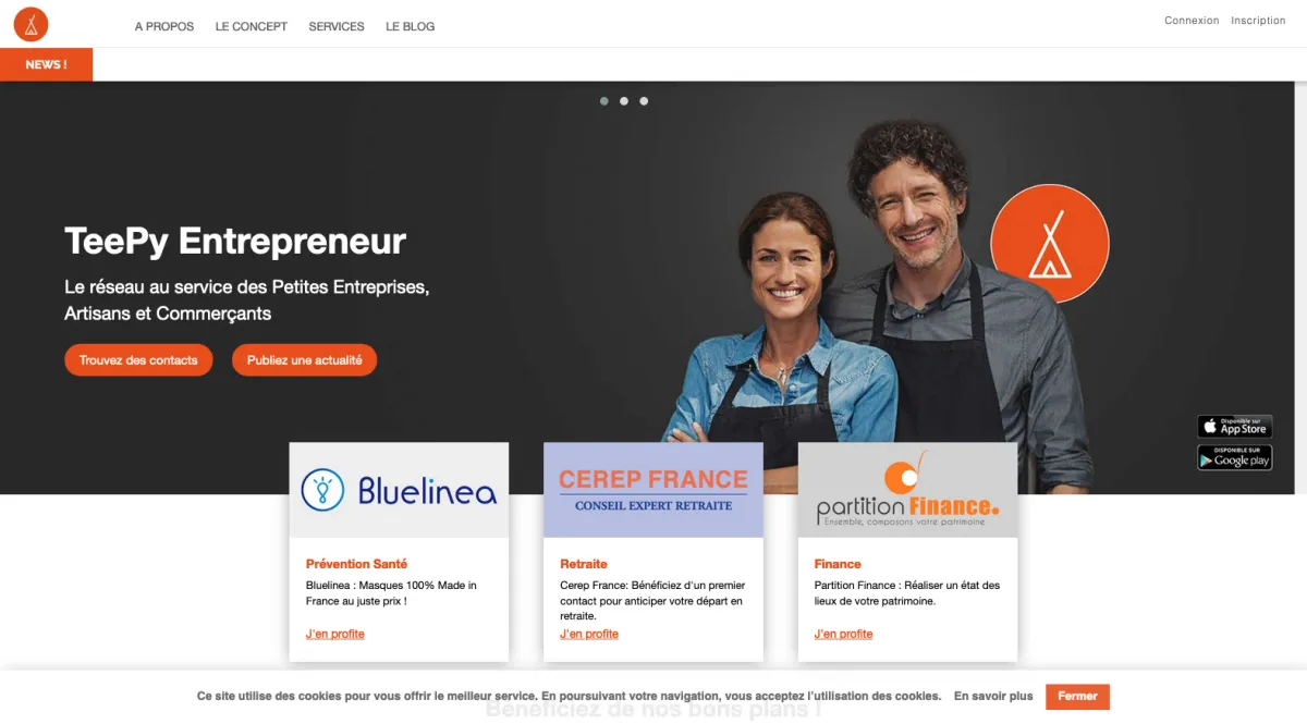 Interface TeePy Entrepreneur : fonctionnalités, prix, alternatives Interface TeePy Entrepreneur : fonctionnalités, prix, alternatives