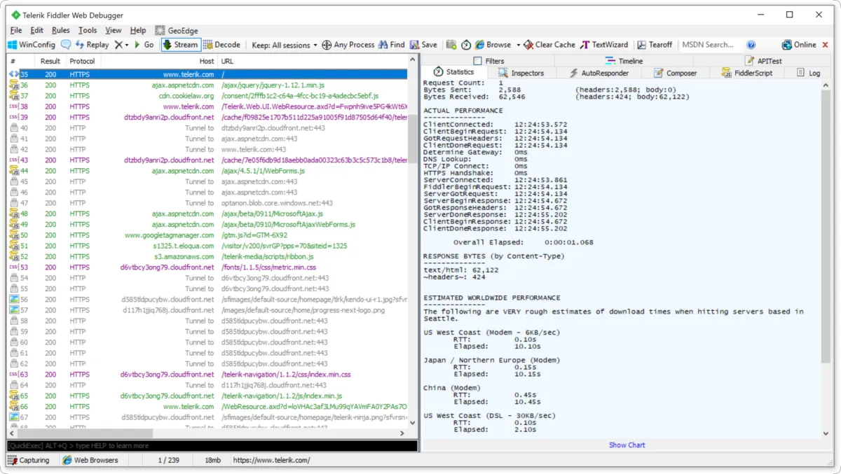 Notre avis sur Telerik Fiddler : un logiciel de bug tracking / débogage à découvrir Notre avis sur Telerik Fiddler : un logiciel de bug tracking / débogage à découvrir