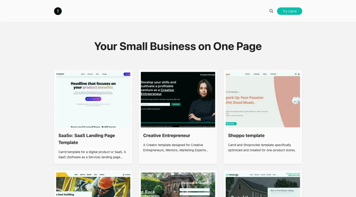 Interface Templatery : fonctionnalités, prix, alternatives