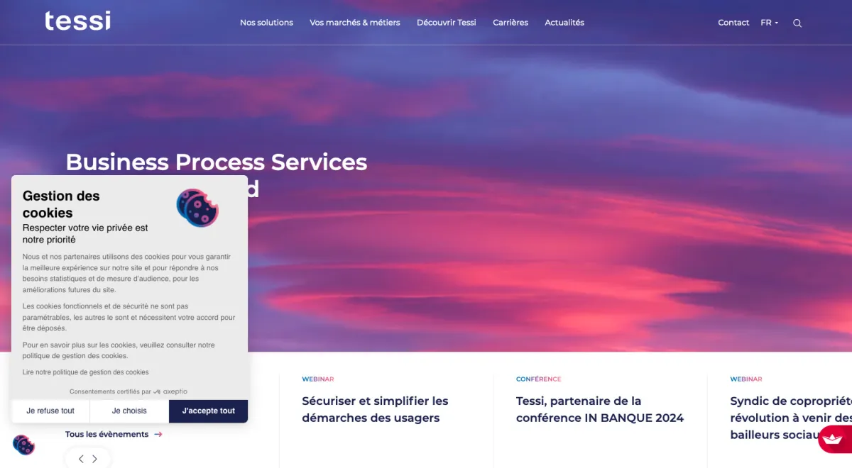 Tessi Data Content: avis sur le logiciel de gestion des opérations: fonctionnalités, avantages, inconvénients et tarifs Tessi Data Content: avis sur le logiciel de gestion des opérations: fonctionnalités, avantages, inconvénients et tarifs