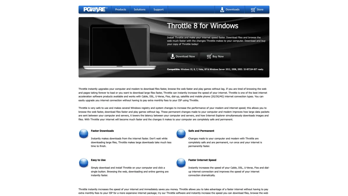 Interface Throttle : image, ergonomie, alternatives Interface Throttle : image, ergonomie, alternatives