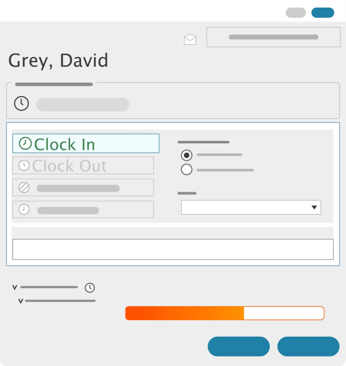 Interface TimeClick: fonctionnalités, prix, alternatives