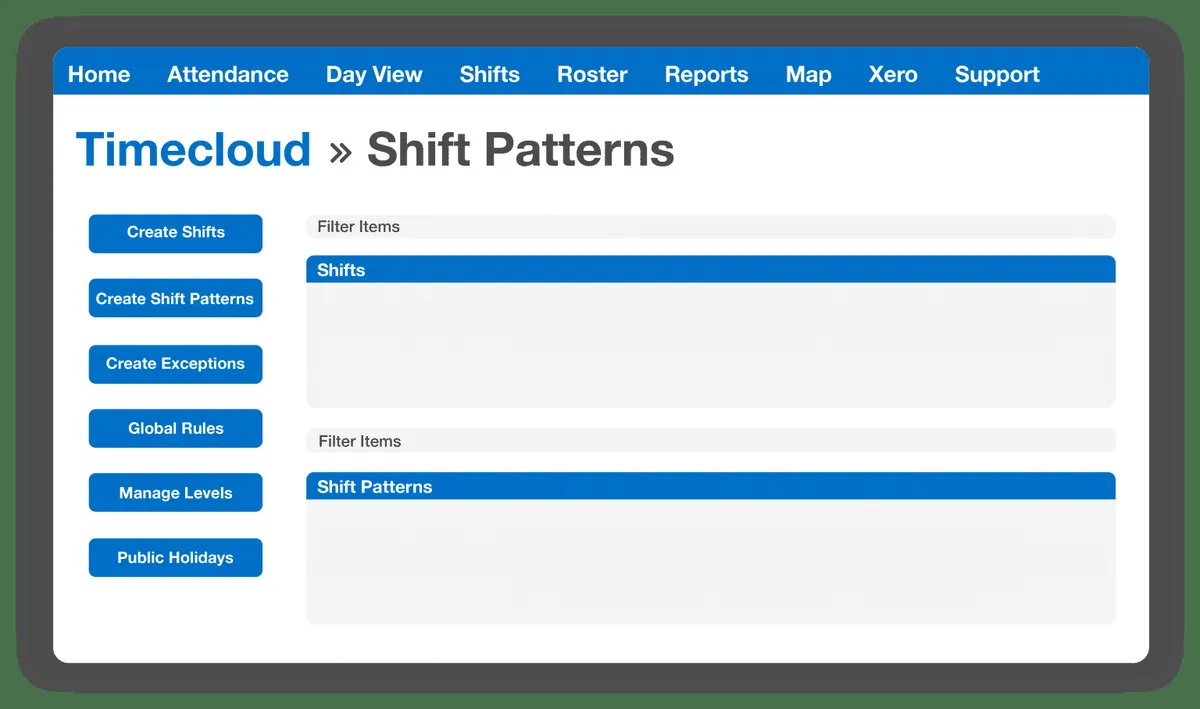 Interface TimeCloud Time and Attendance: image, ergonomie, alternatives Interface TimeCloud Time and Attendance: image, ergonomie, alternatives