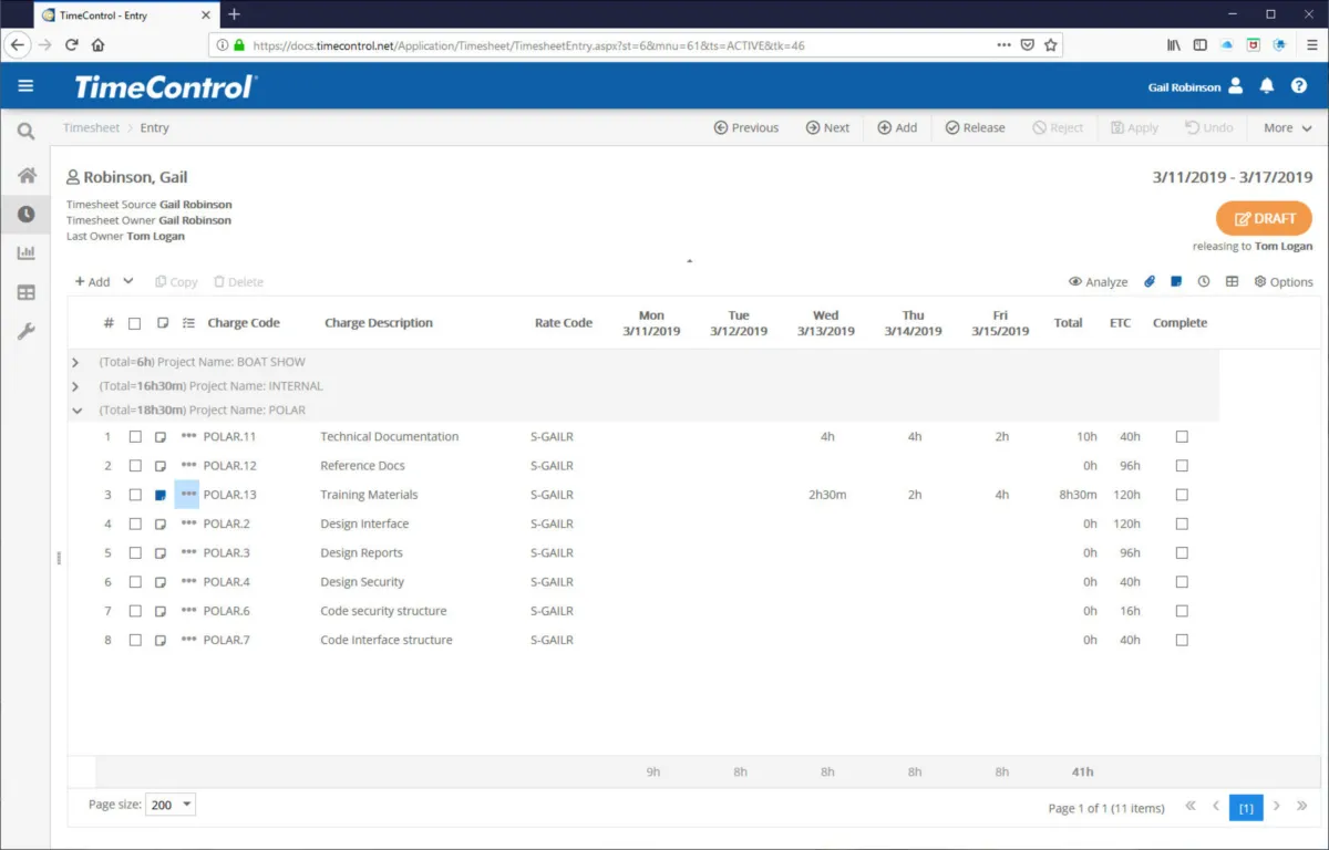 Notre avis sur Timecontrol : un logiciel de gestion des temps et activités (GTA: time tracking / pointage / badgeuse) à découvrir