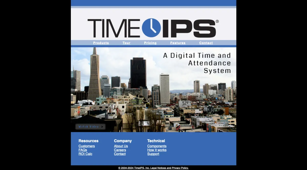 Interface TimeIPS : image, ergonomie, alternatives Interface TimeIPS : image, ergonomie, alternatives