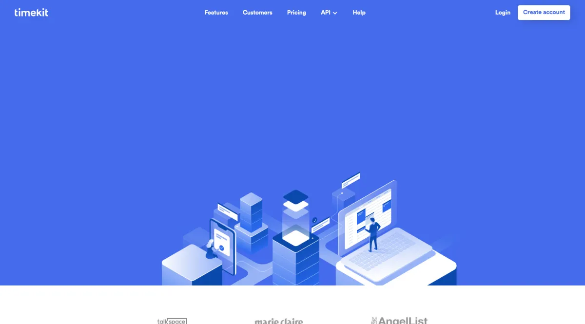 Interface Timekit : image, ergonomie, alternatives