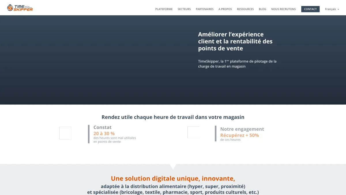 Interface TimeSkipper : image, ergonomie, alternatives Interface TimeSkipper : image, ergonomie, alternatives