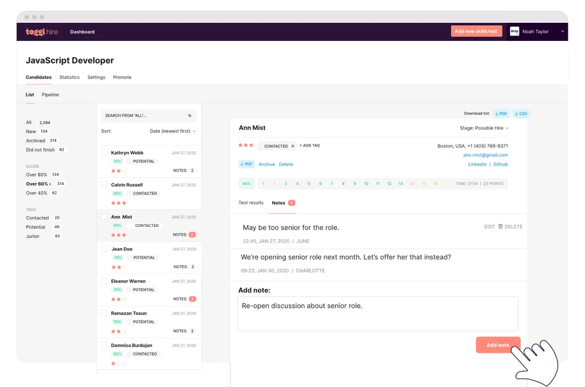 Interface Toggl: image, ergonomie, alternatives Interface Toggl: image, ergonomie, alternatives