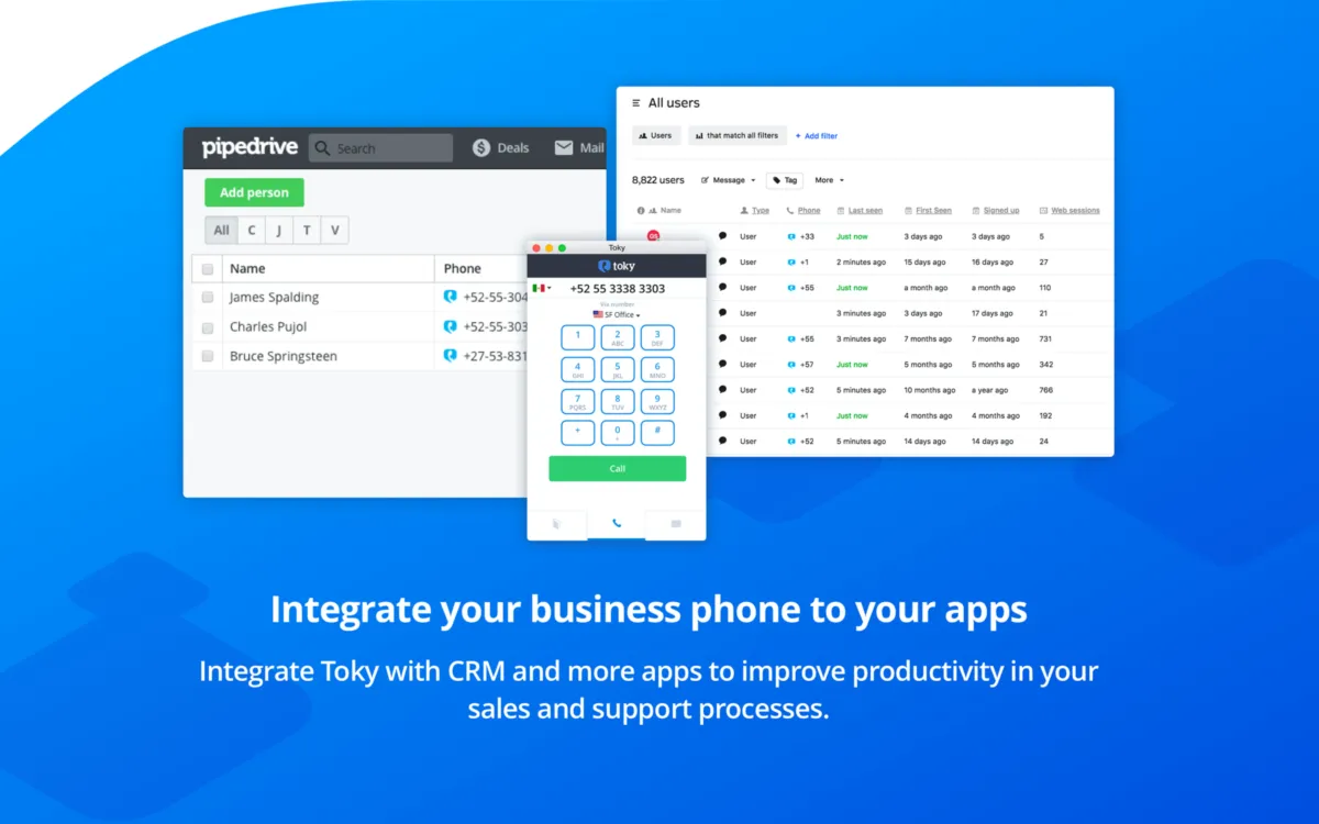 Interface Toky: image, ergonomie, alternatives